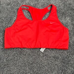 Nike Women's Vibrant Red Sports Bra
